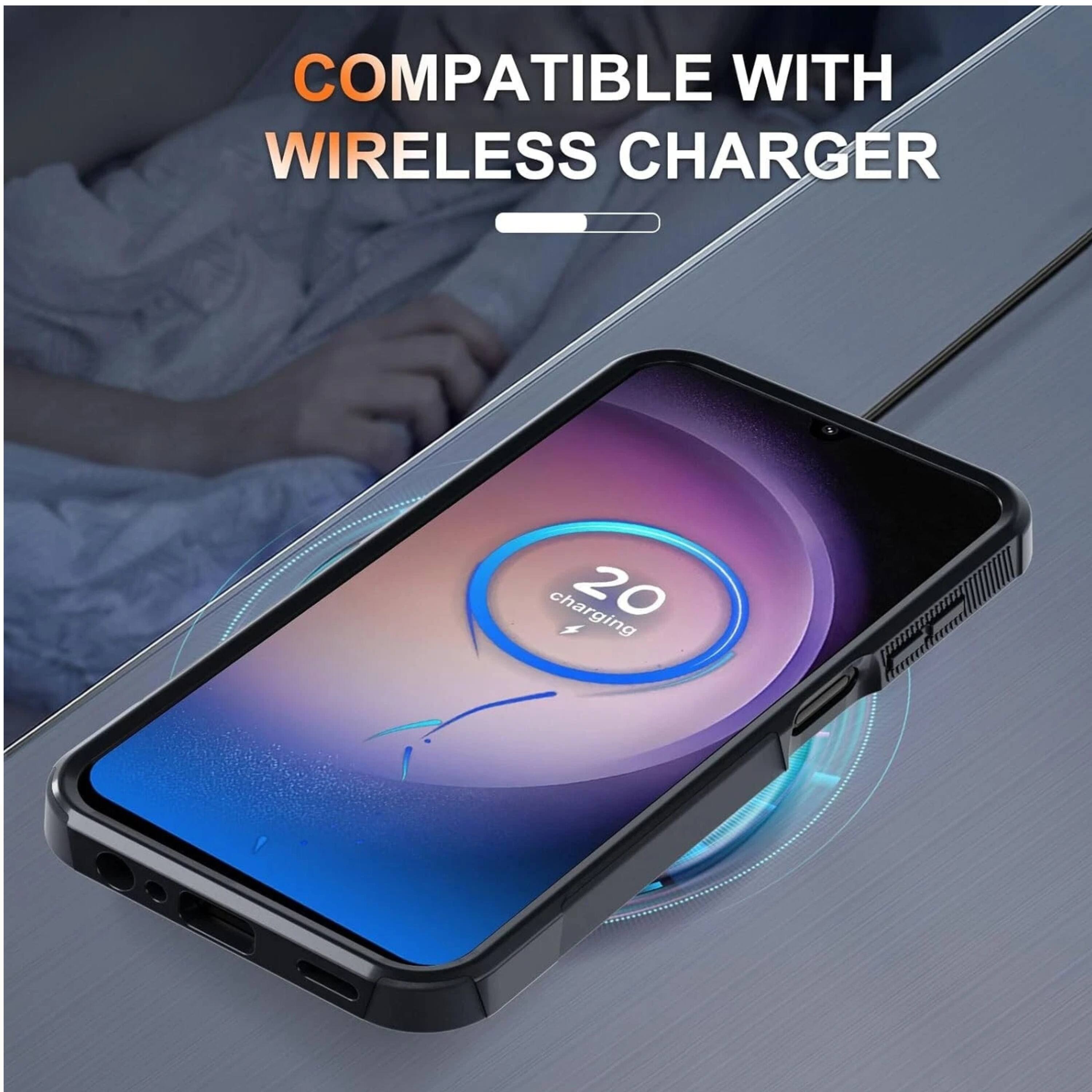 COMPATIBLE WITH WIRELESS CHARGER

20% charging