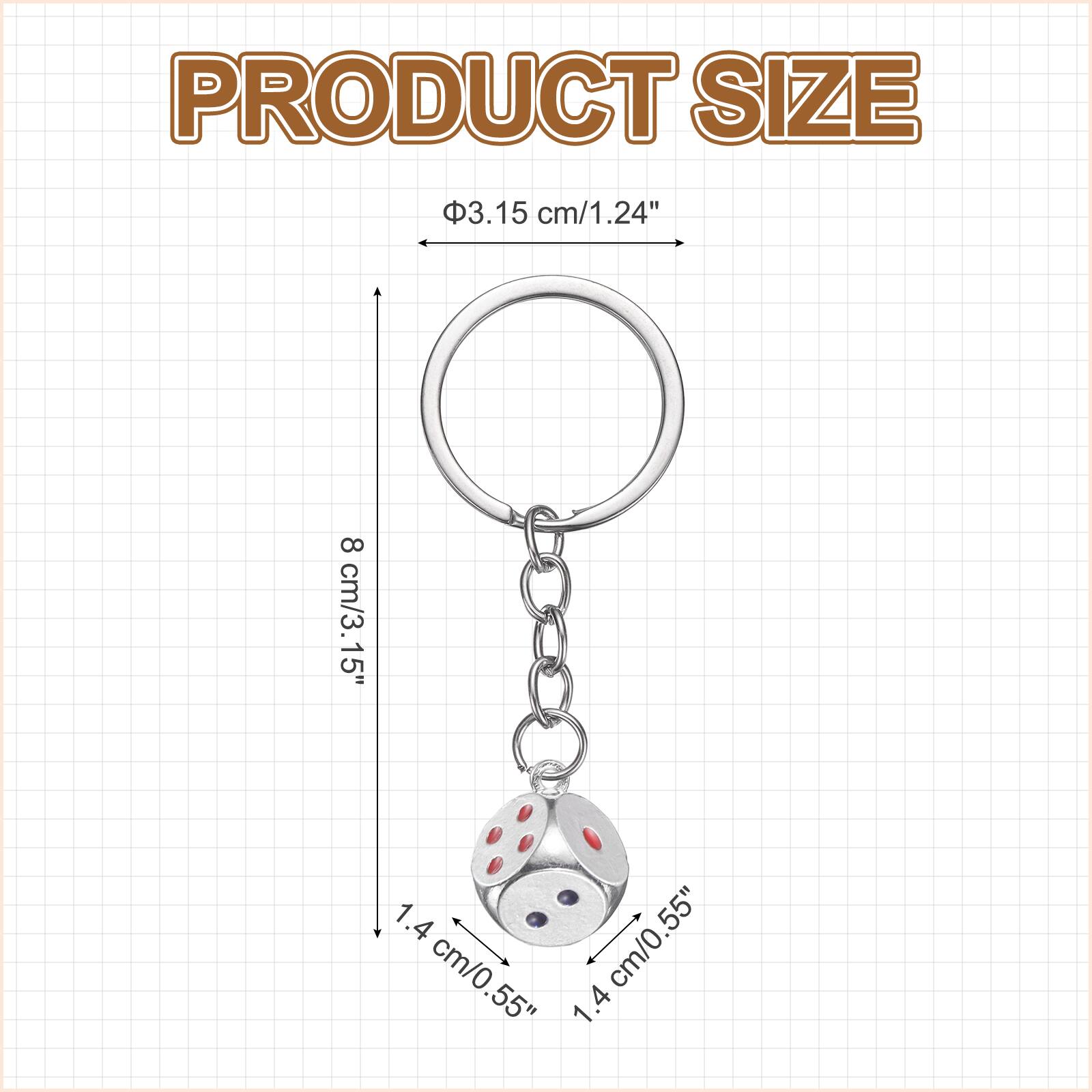 PRODUCT SIZE

- 3.15 cm/1.24"
- 8 cm/3.15"
- 1.4 cm/0.55"