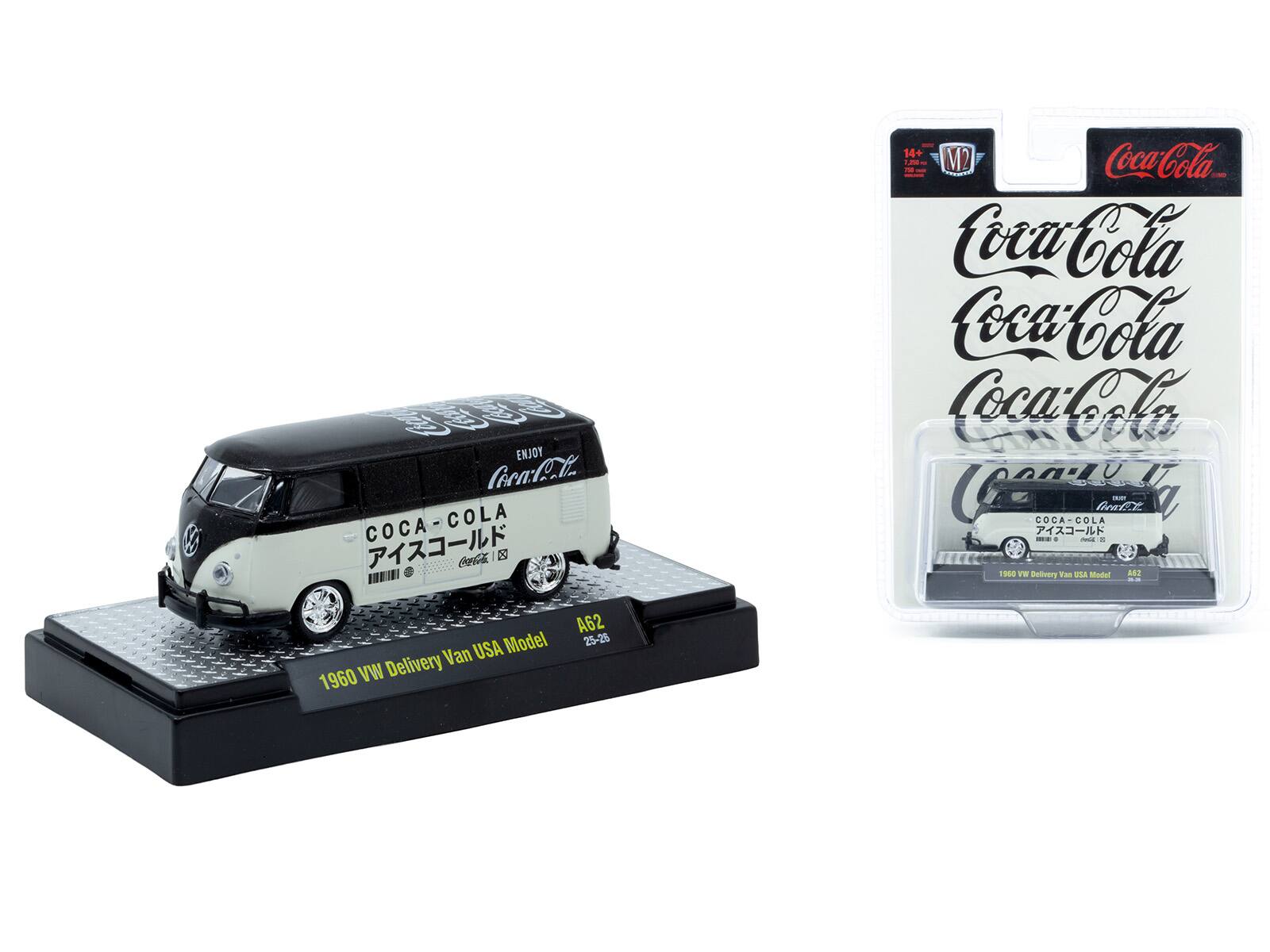 ENJOY Coca-Cola - COLA COCA  
CocaCola 2 BEII 14+ - M2  
Coca-Cola CoaCola Coca-Cola Coca-Cola  
U T Coca COCA-GOLA livatTE - i - - 108  
E Delvory Vos USA Model 182 USA Model Delivery Van 1960 VW A62 25-26