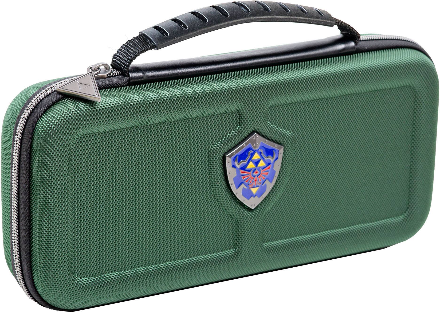 Alt View 3. RDS Industries - Game Traveler Deluxe Hylian Shield - Zelda Green Case - Green.