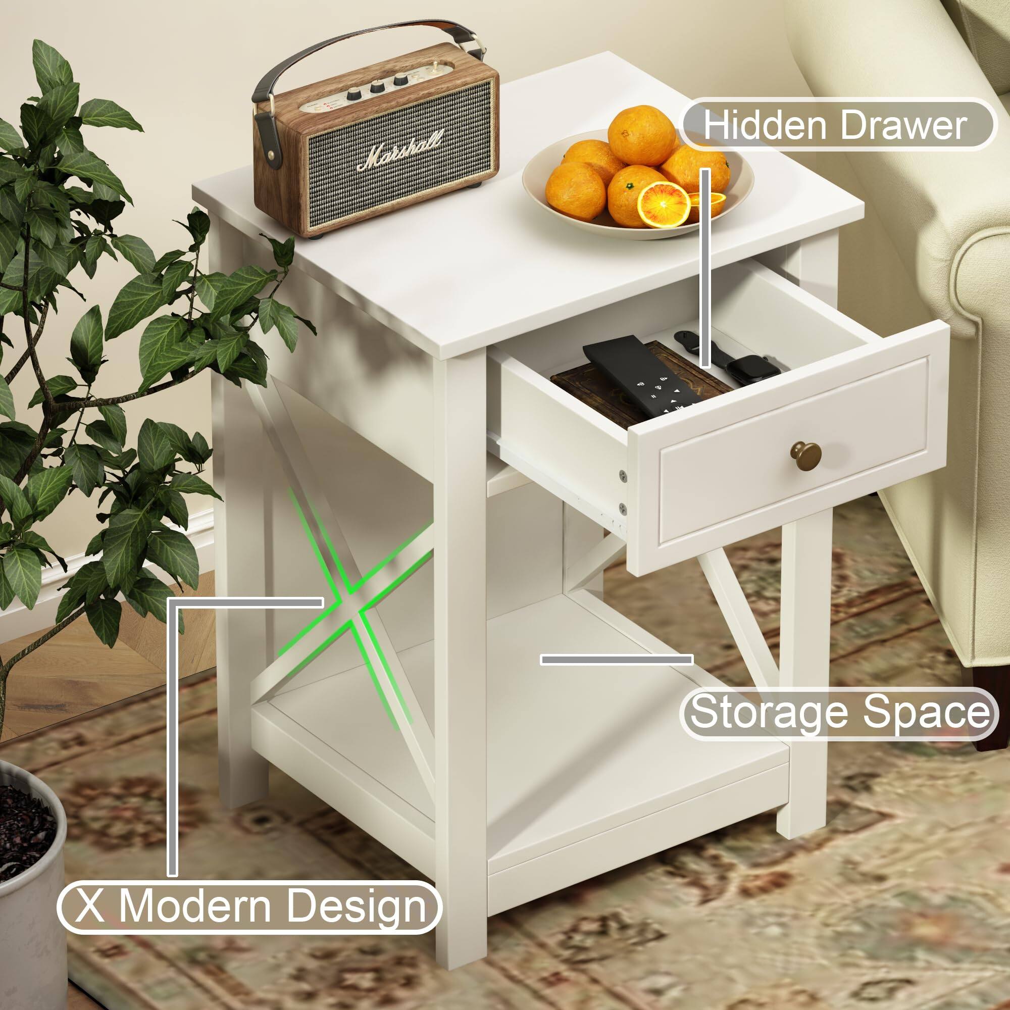 Marshall Hidden Drawer Storage Space X Modern Design

- Hidden Drawer
- Storage Space
- X Modern Design