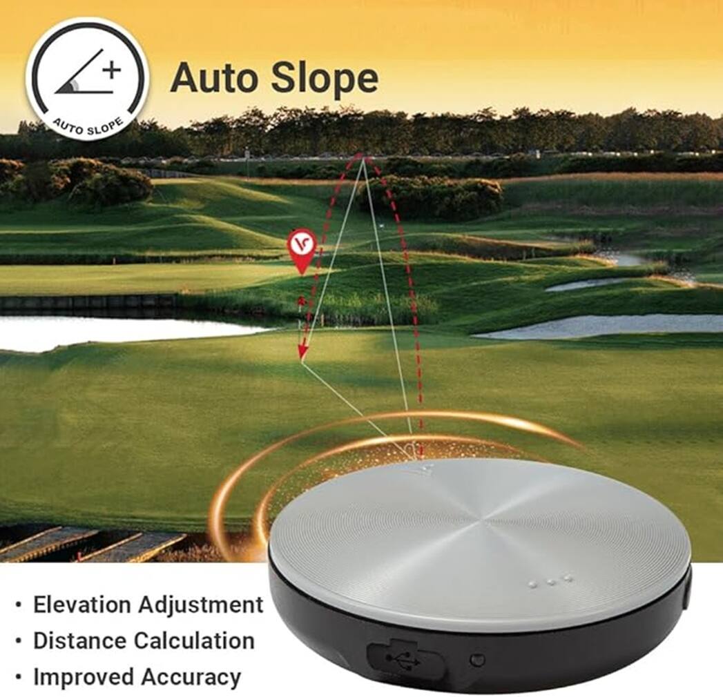 Auto Slope

- Elevation Adjustment
- Distance Calculation
- Improved Accuracy