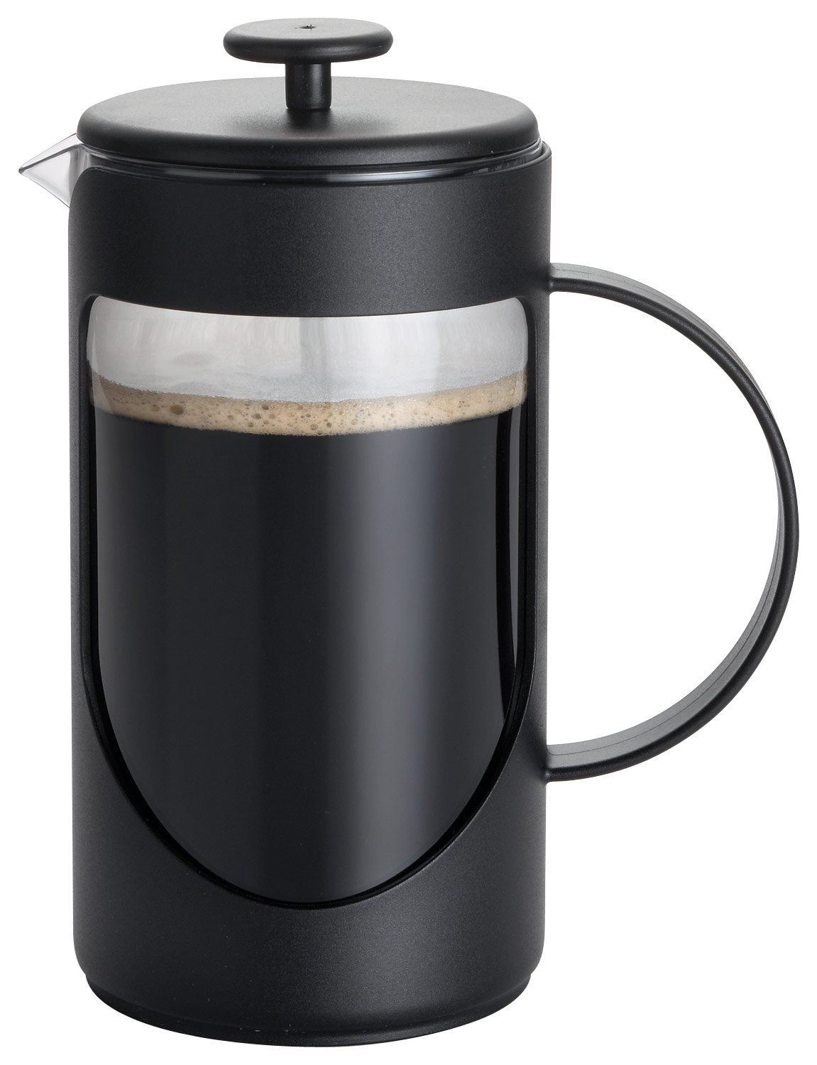 Angle View: Bonjour - Ami-Matin 8-Cup French Press - Black