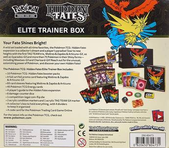 booster box pokemon hidden fates booster box pokemon hidden fates Pokmon TCG - Sun & Moon