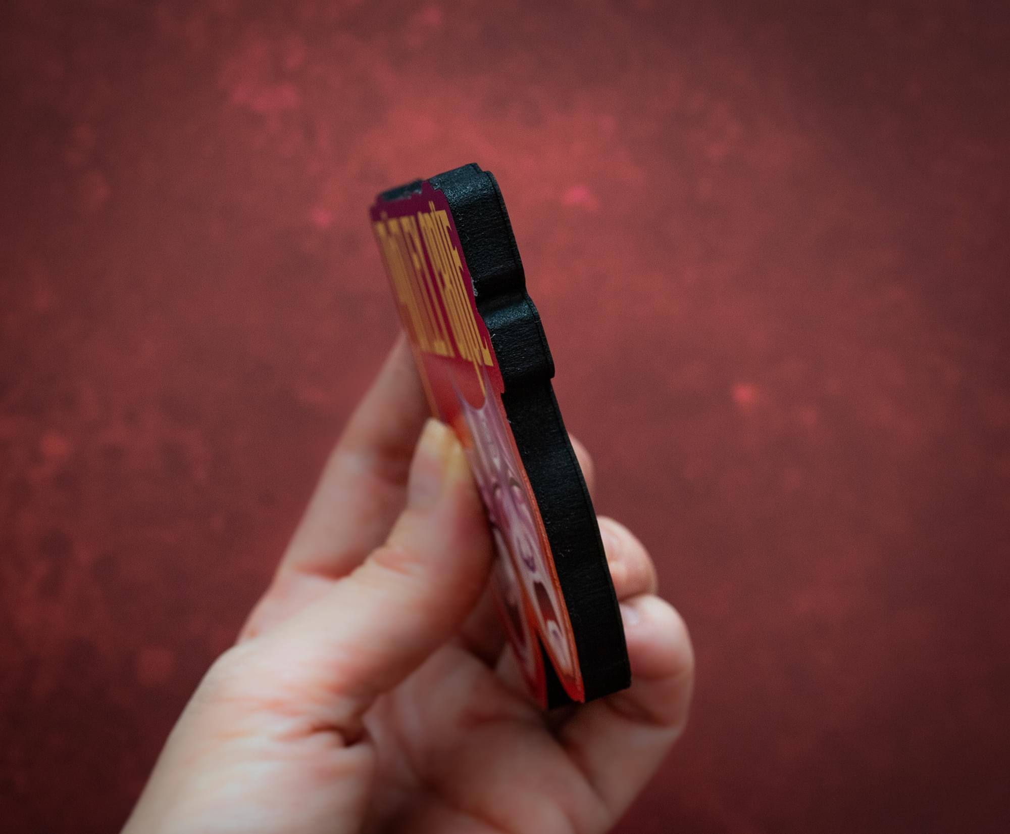 Alt View 2. NMR Distribution - Motley Crue Theater of Pain Funky Chunky Magnet - Multi-Colored.