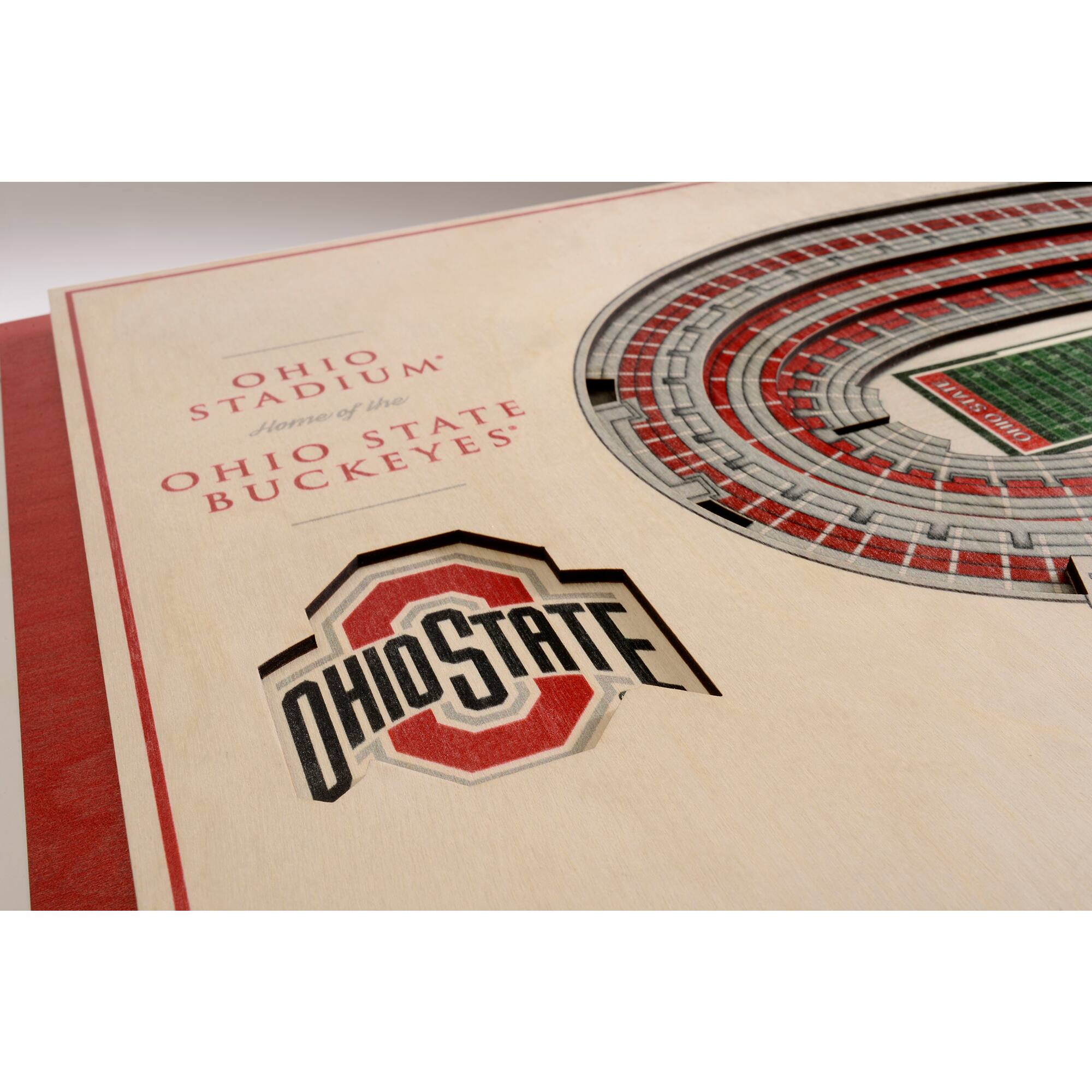 OHIO STADIUM  
Home of the  
OHIO STATE  
BUCKEYES  

OHIO STATE