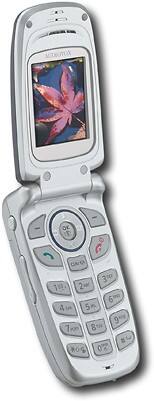 Angle Standard. Audiovox - Pay-As-You-Go Wireless Phone with Built-In Digital Camera (Virgin Mobile) - Silver.