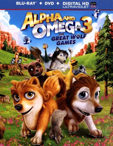  Alpha and Omega 3: The Great Wolf Games [Blu-ray] [2014]