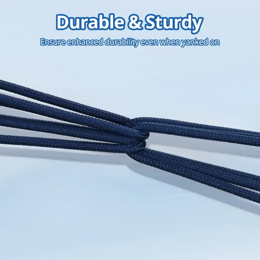 Durable & Sturdy: Ensure enhanced durability even when yanked on.