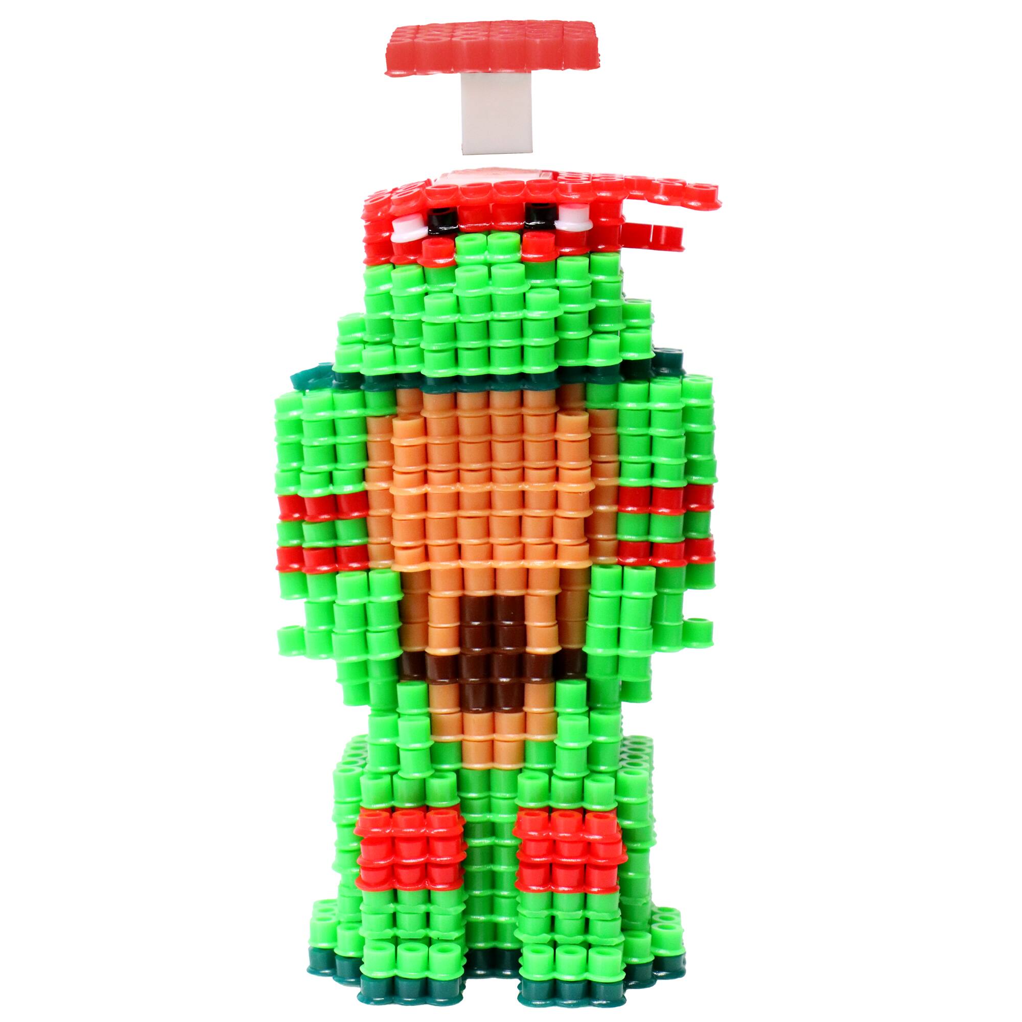 Back. Tara Toys - Tara Toys - 3D Pixel Creations TMNT - 2500 Beads Kit, DIY 3D Character Craft Set.