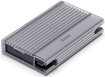 Zike USB4 40Gbps M.2 NVMe SSD Enclosure, ASM2464PD Chip, Aluminum Zike USB4 40Gbps M.2 NVMe SSD Enclosure, ASM2464PD Chip, Aluminum
