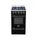 Alt View 1. Forno Appliances - Lamazze 2.05 Cu. Ft. Freestanding Gas Range - Black.