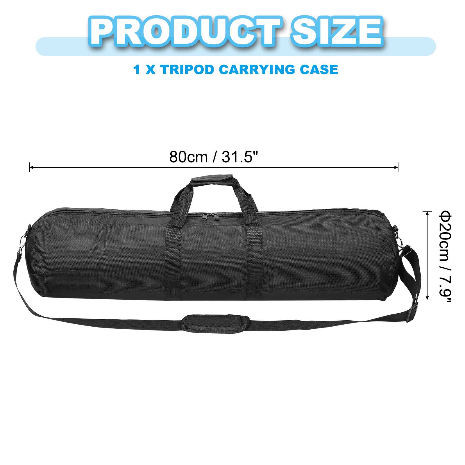 PRODUCT SIZE  
1 X TRIPOD CARRYING CASE  
80cm / 31.5"  
Ø20cm / 7.9"
