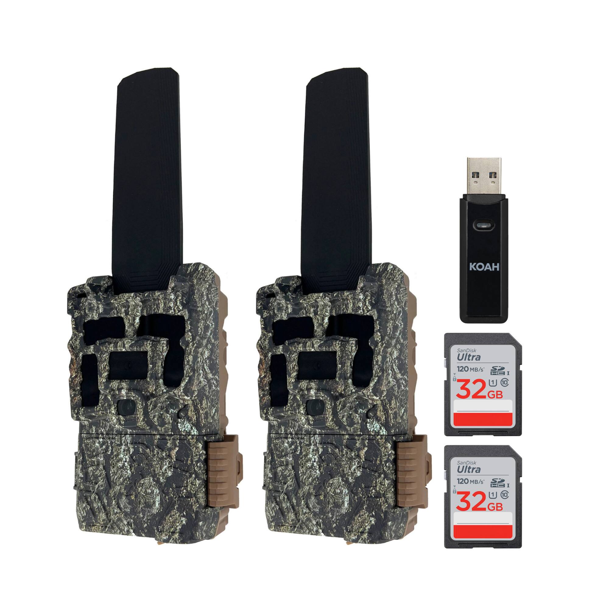 1. SanDisk Ultra 120 MB/s 32 GB
2. KOAH USB Flash Drive
3. 2x SanDisk Ultra 120 MB/s 32 GB SD Cards