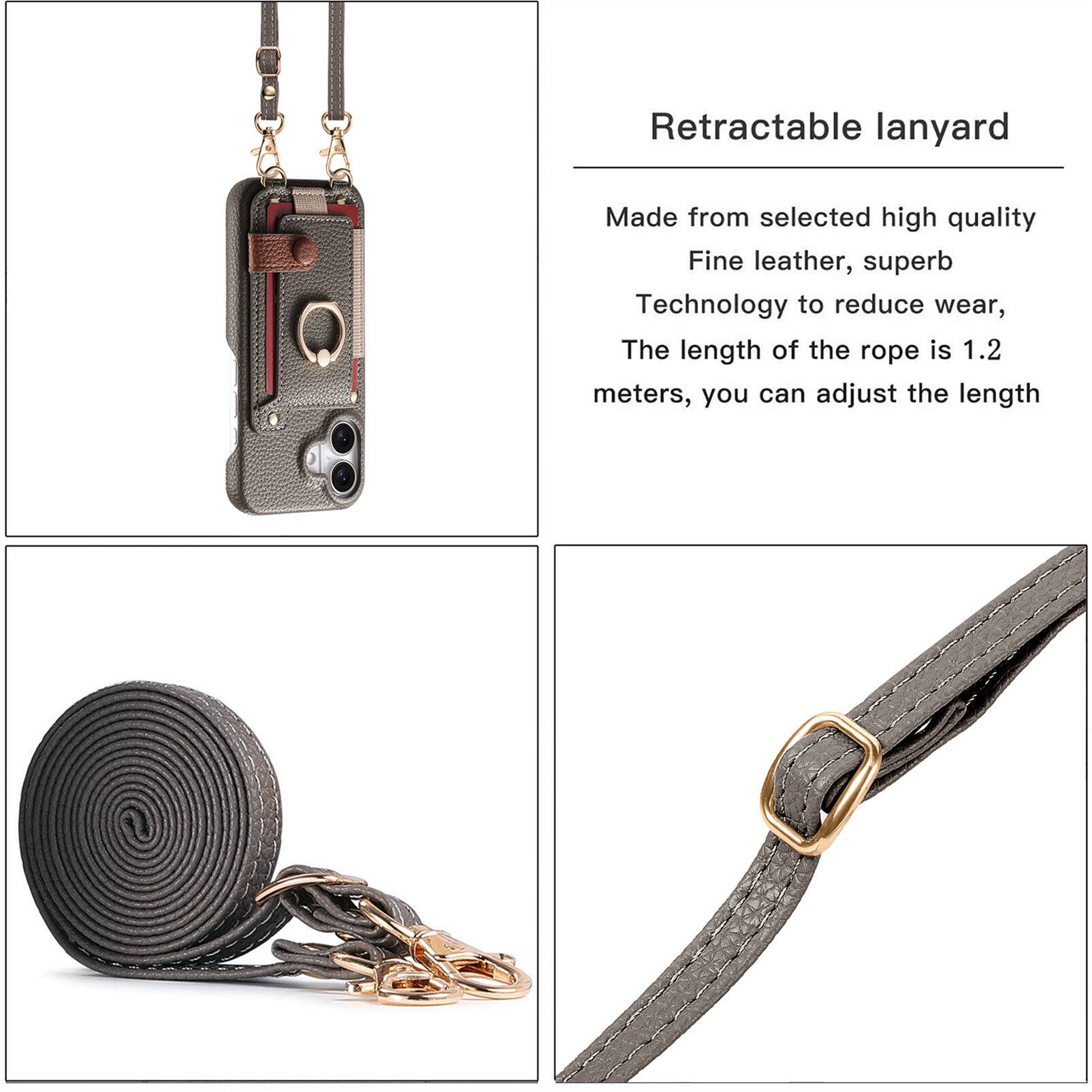 Retractable lanyard

Made from selected high quality Fine leather, superb Technology to reduce wear, The length of the rope is 1.2 meters, you can adjust the length