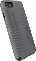 Front. Speck - Speck Presidio 2 Grip iPhone SE (2020) iPhone 7/8 gray - Gray.