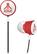 Front Standard. Gear4 - Atari Earbud Headphones - Red.
