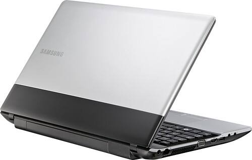 Alt View Standard 2. Samsung - 15.6" Laptop - 4GB Memory - 500GB Hard Drive - Black.