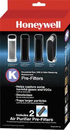 Honeywell - Replacement Filter - Black