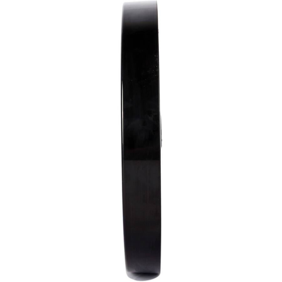 Angle. Victory Multimedia - Victory Light Heavy duty Silent Wall Clock  Black, Gray Case  Plastic - Black.