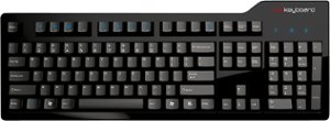 Das Keyboard - DASK3MKPROCLI Full-size Wired Mechanical Cherry MX Blue Tactile Switch USB Keyboard - Black - Front_Zoom