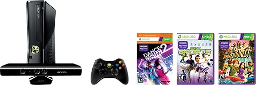 Xbox 360 S Console w/ Kinect – Retro Raven Games