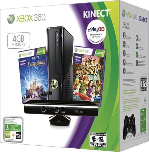 Best Buy: Microsoft Xbox 360 4GB Kinect Bundle S4G-00162