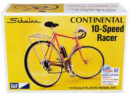 Skill 2 Model Kit Schwinn Continental 10-Speed Bicycle 1/8 Scale Model by MPC - Multicolor