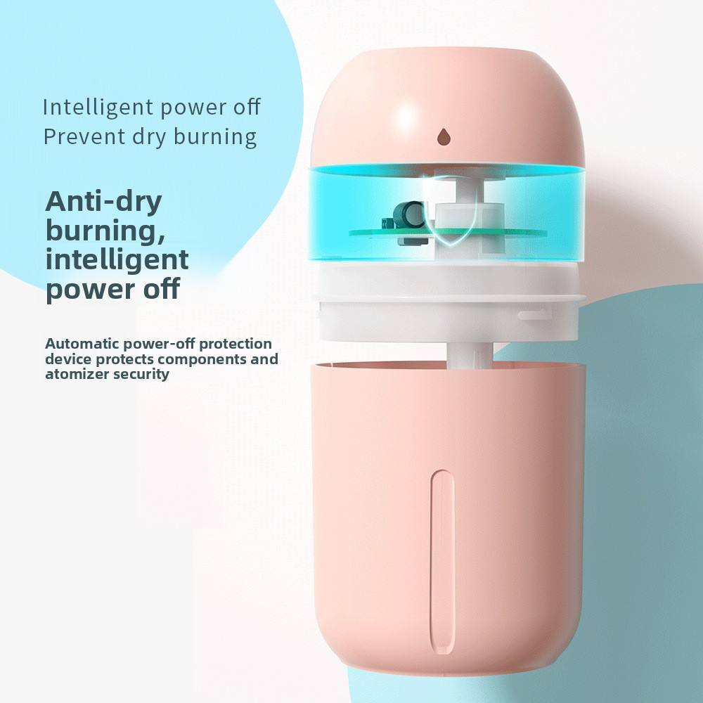 Intelligent power off  
Prevent dry burning  

Anti-dry burning, intelligent power off  

Automatic power-off protection device protects components and atomizer security
