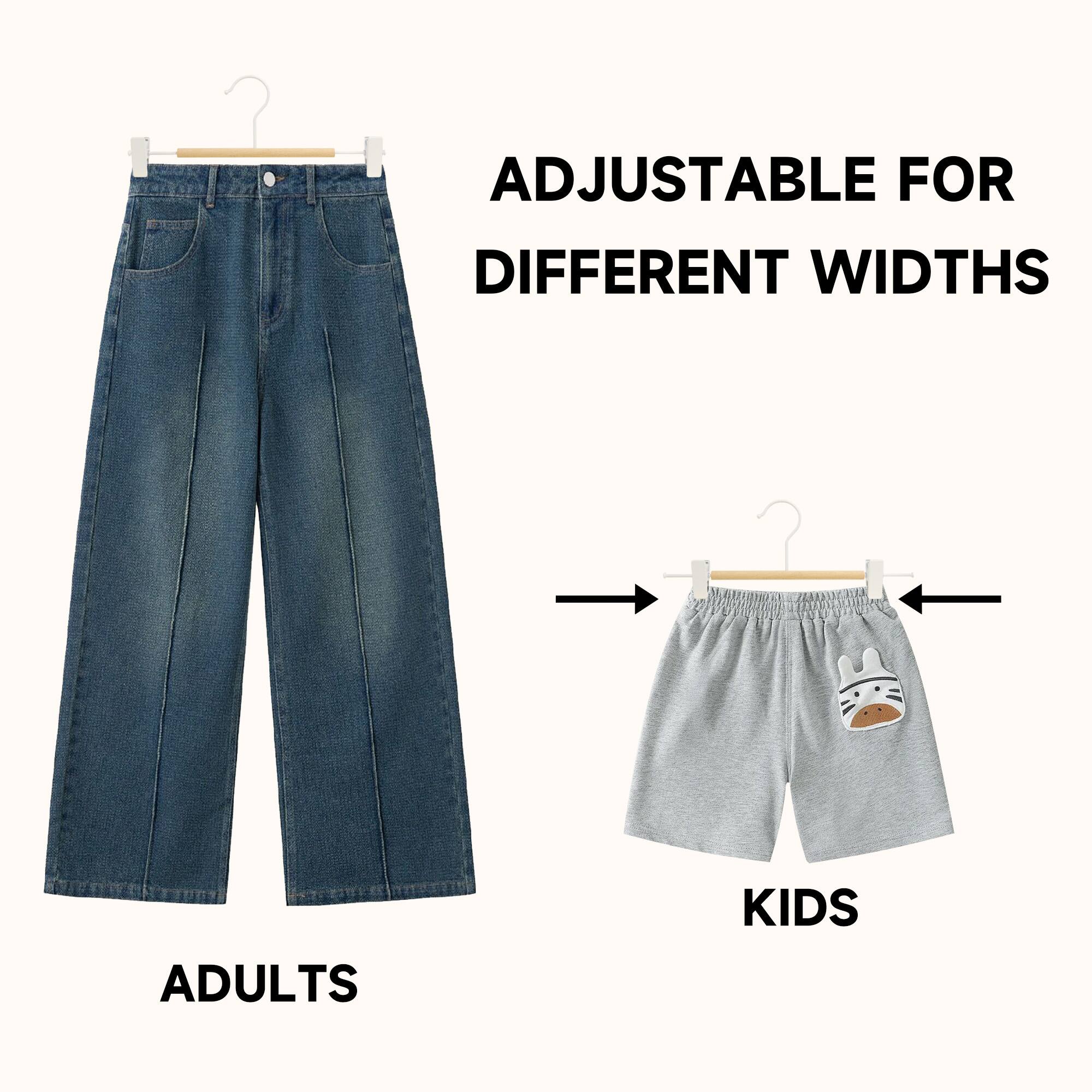 ADJUSTABLE FOR DIFFERENT WIDTHS

ADULTS

KIDS