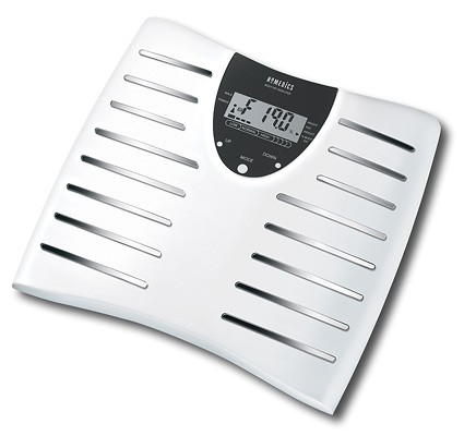 HoMedics SC-531 Health Station Digital Body Fat Analyzer Silver Bathroom  Scale