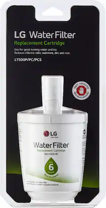 Alt View 12. LG - Water Filter for Select LG Refrigerators - White.