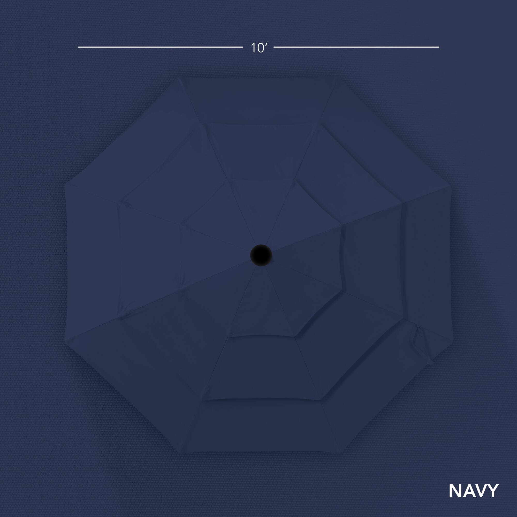 The text on the image is "10' NAVY."