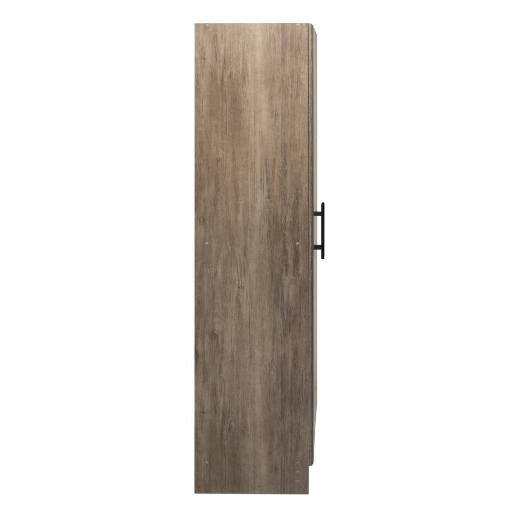 Alt View 1. Prepac - Elite 32 inch Storage Cabinet, Drifted Gray - Gray.