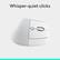 Whisper-quiet clicks