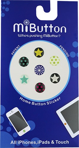  MiButton - Dot Stickers for Apple® iPod®, iPhone® and iPad®