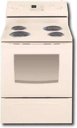 bisque glass top stove