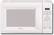Front Standard. Whirlpool - 0.7 Cu. Ft. Compact Microwave - White-on-White.