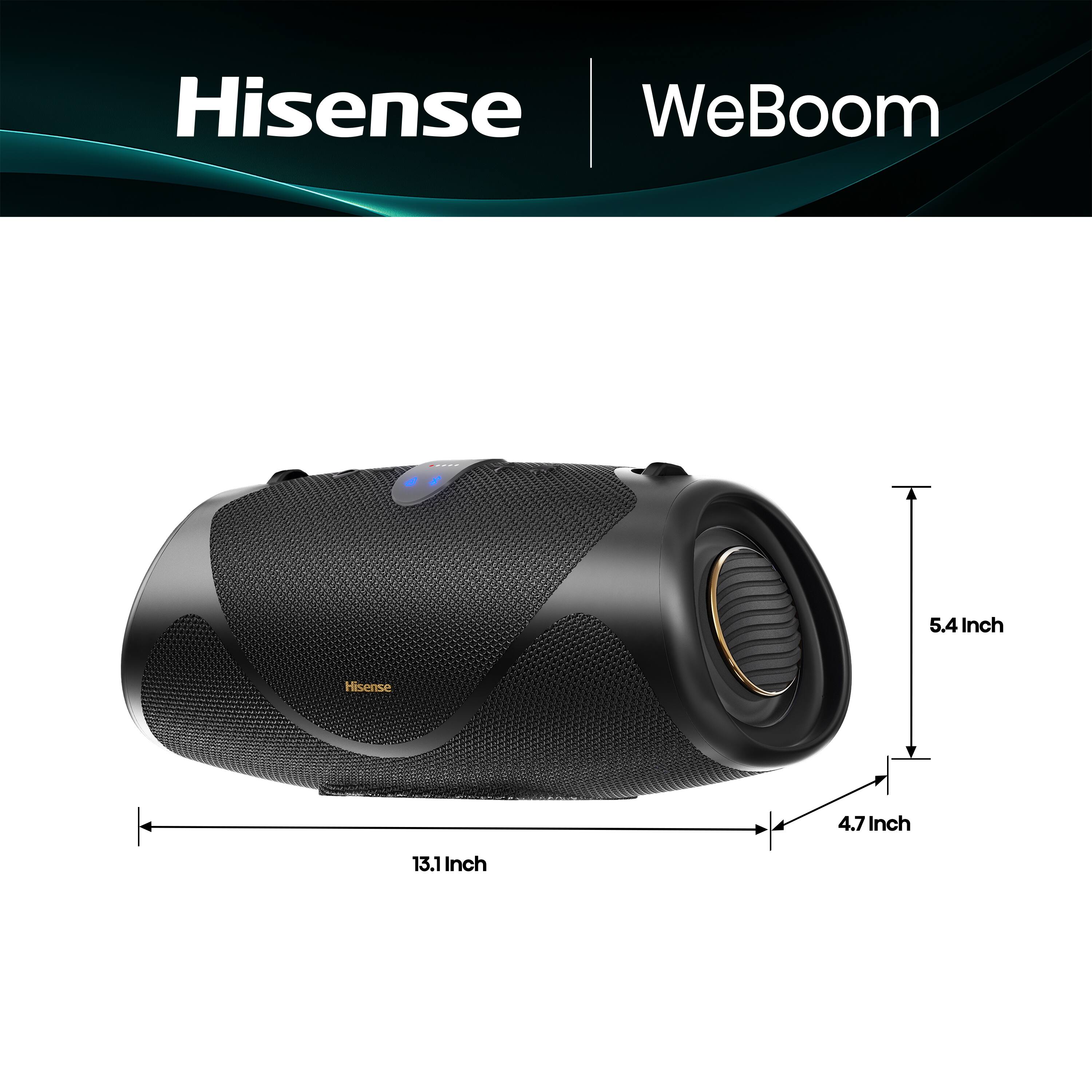 Hisense WeBoom 5.4 Inch, 4.7 Inch, 13.1 Inch