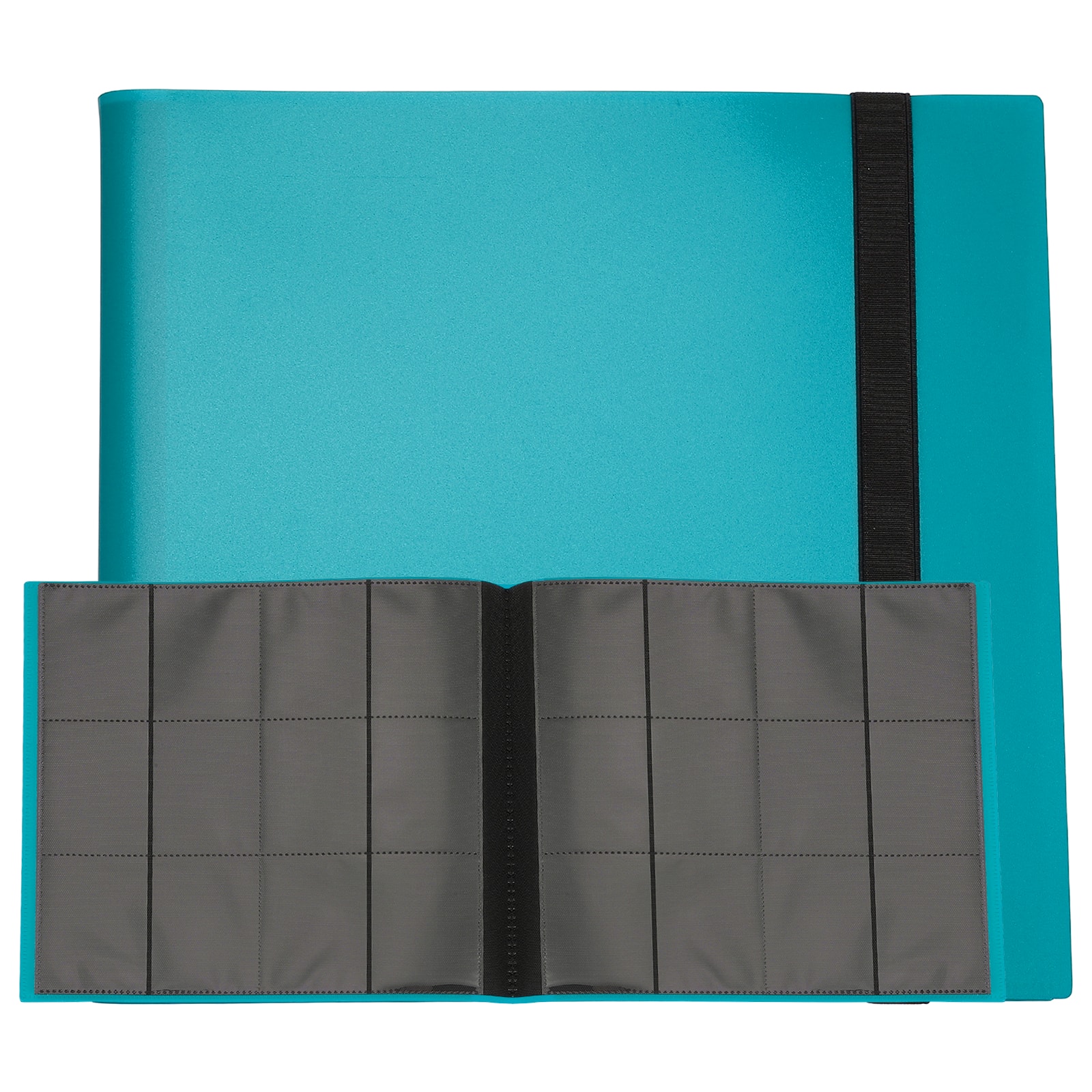 Unique Bargains - 12 Pocket Trading Card Binder, PU Cover 480 Side Loading Card Album Folder for TCG Game Sports Cards - Navy Blue price history on PriceWatchPro
