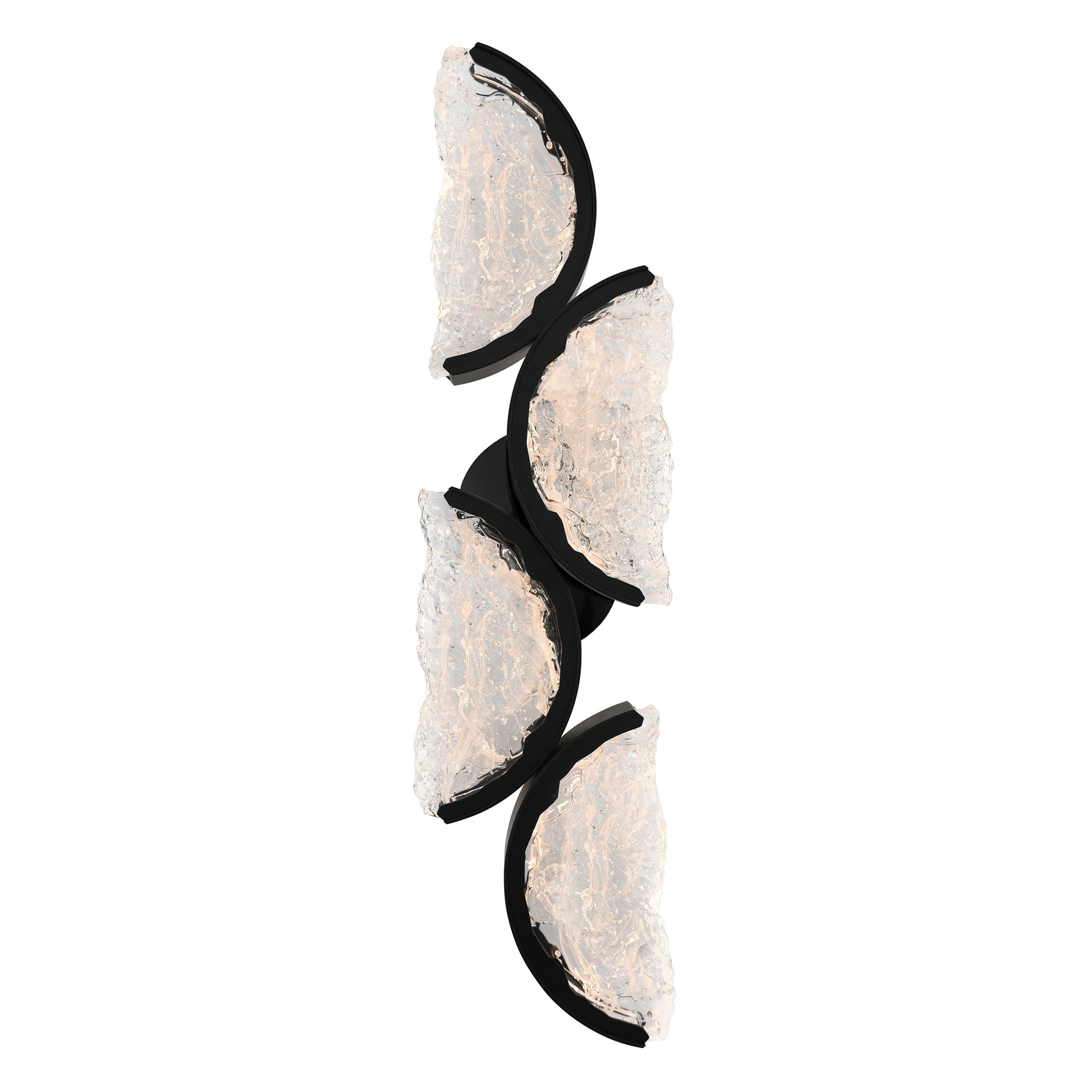 CWI Lighting - Moon Integrated LED Wall Light - Black