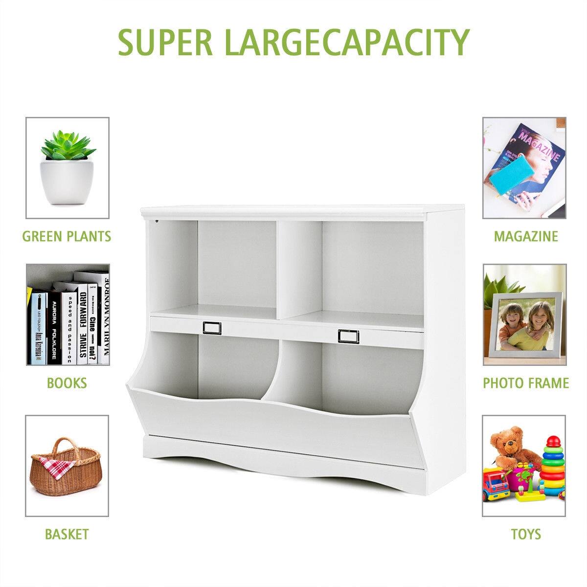 Super Largecapacity: Books, Magazines, Photo Frame, Basket, Toys