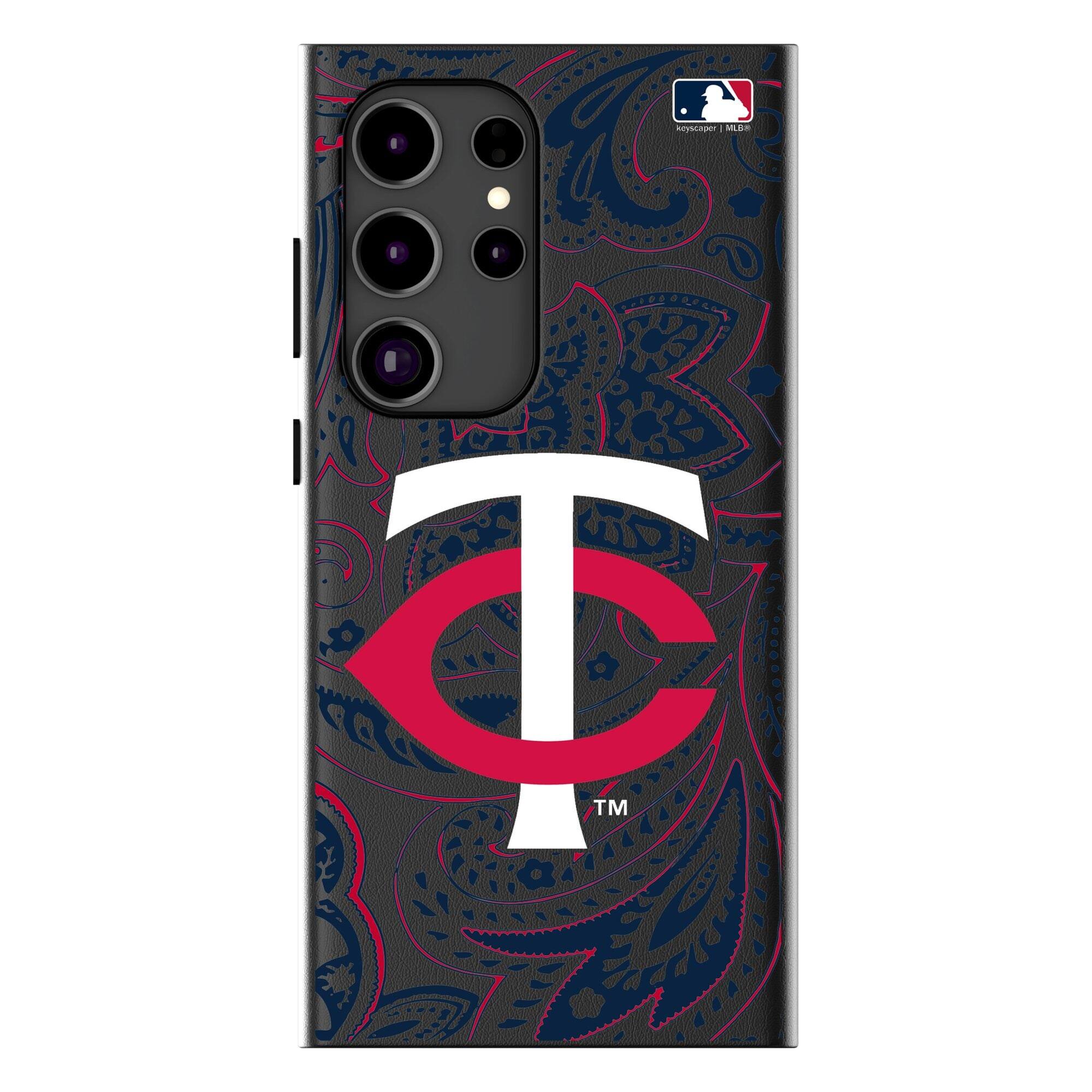 Keyscaper - MLB - Minnesota Twins - Paisley Galaxy Magnetic Bump Case - S25 - Black price history on PriceWatchPro