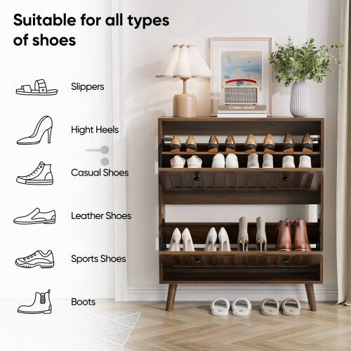 Suitable for all types of shoes

- Slippers
- High Heels
- Casual Shoes
- Leather Shoes
- Sports Shoes
- Boots