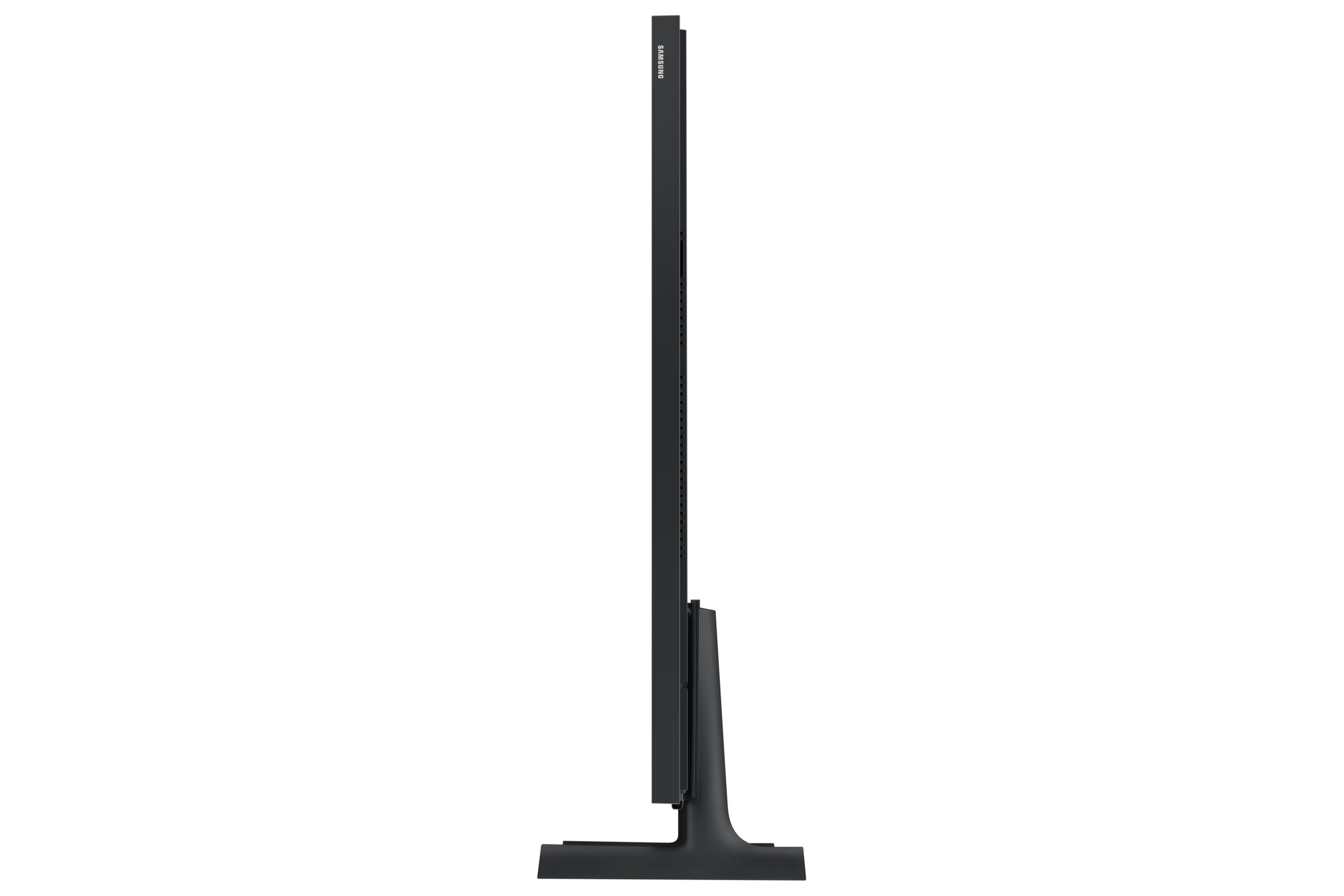 Angle. Samsung - Samsung QN43LS03FAFXZA 43 Inch The Frame QLED 4K Art Mode Vision AI Smart TV with 4 Year Amber Protection Plan (2025) - Black.