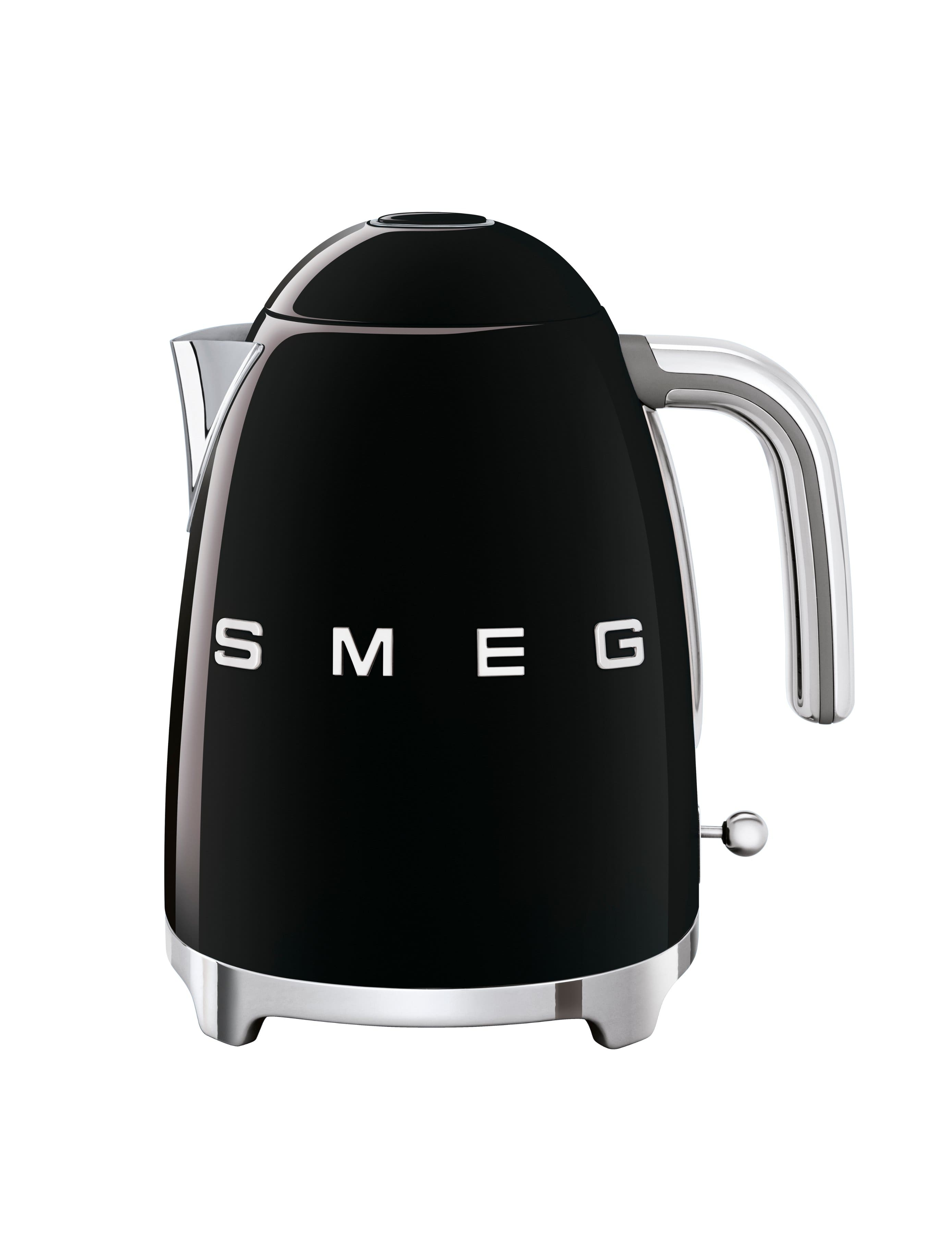Front. SMEG - SMEG KLF03 7-cup Electric Kettle - Black.