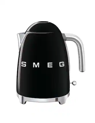 Front. SMEG - SMEG KLF03 7-cup Electric Kettle - Black.