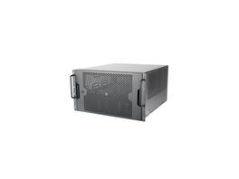 SilverStone - RM600 6U Rackmount Chassis featuring Dual PSU Compatibility and Triple 360mm Radiator Support - Silver