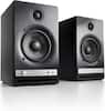 Front. Audioengine - HD4 Next Gen Home Music System w/ Bluetooth aptX Adaptive - Black.