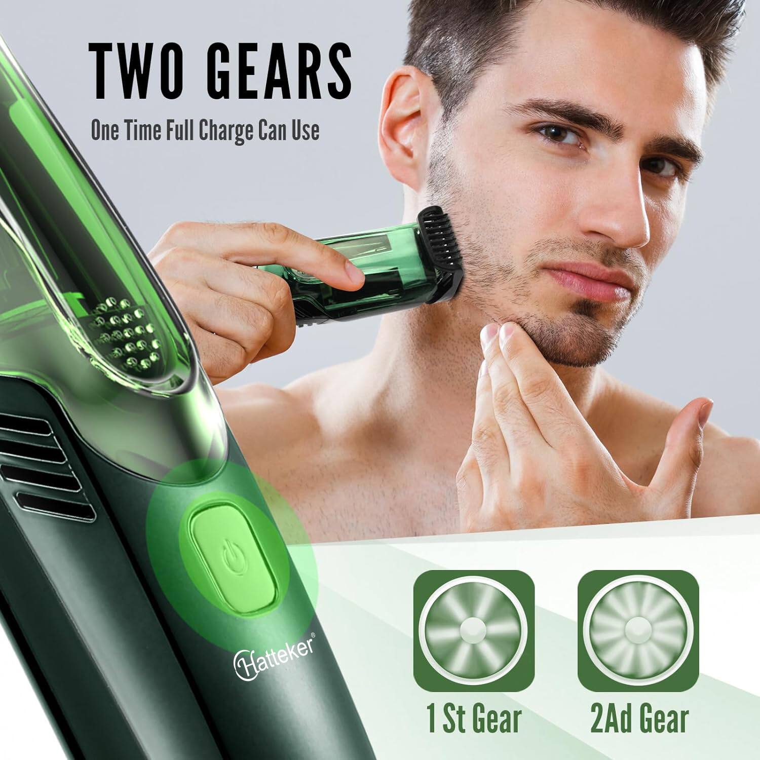 TWO GEARS  
One Time Full Charge Can Use  

1 St Gear  
2Ad Gear